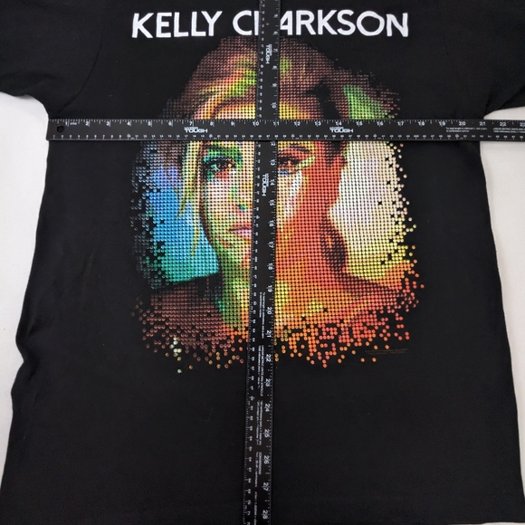 Kelly Clarkson THE American Idol 2015 Concert Tour Tee City/States Back Large - Picture 6 of 11